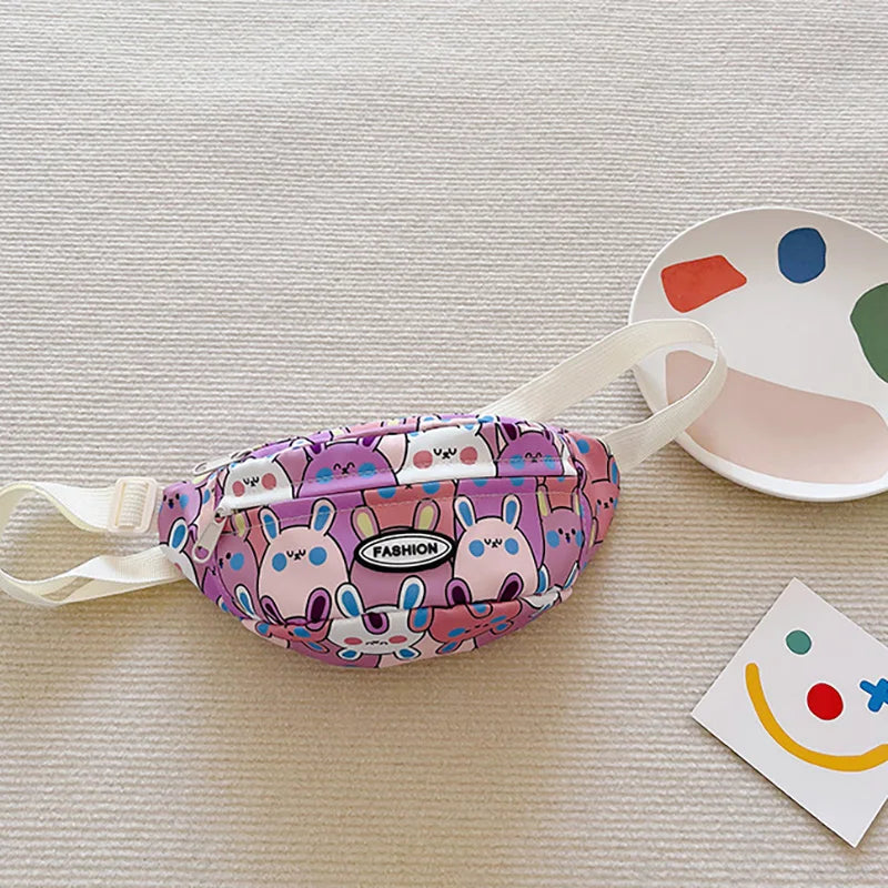 Sac Banane lapin pour petite fille, pratique et mains libres pour voyages et sorties
