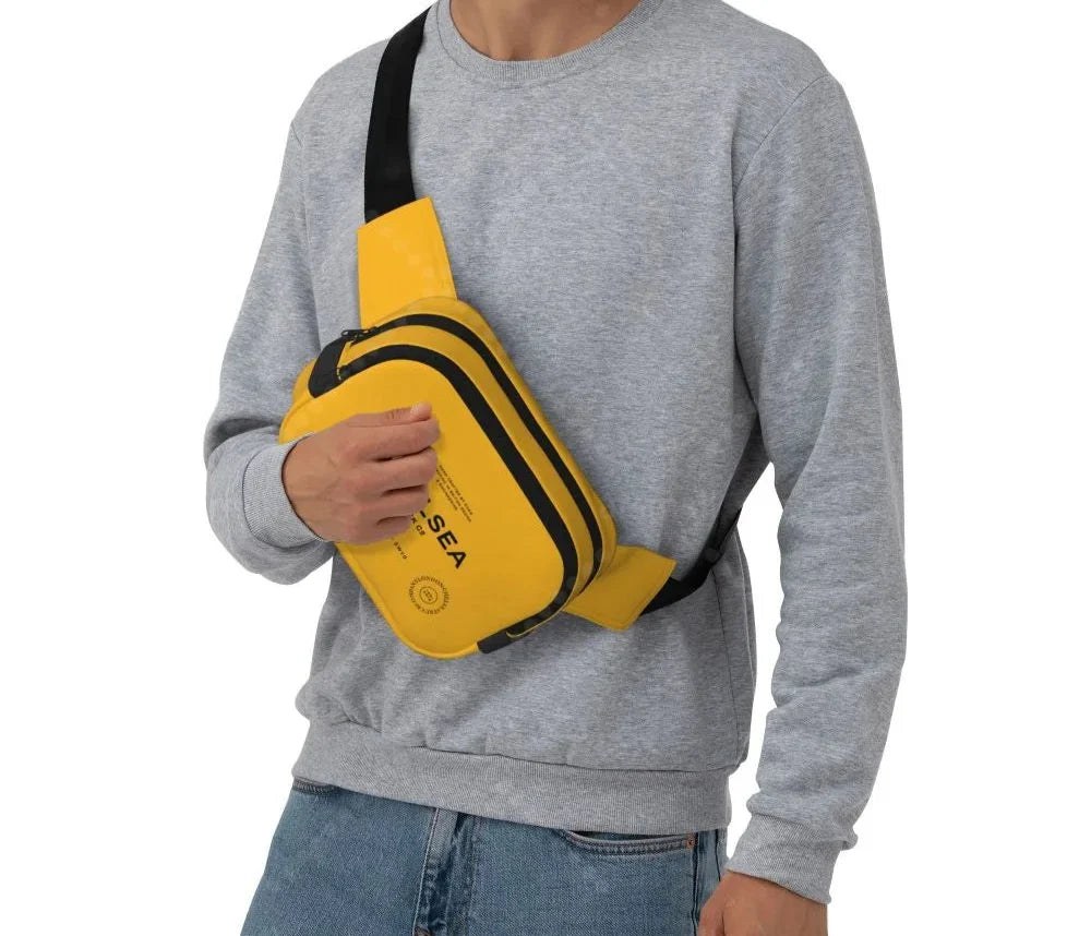 Sac Banane Grand Format pour Homme Confortable, Pratique en Voyage