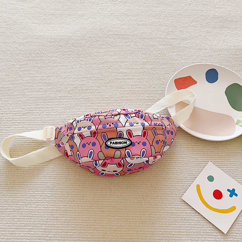 Sac Banane lapin pour petite fille, pratique et mains libres pour voyages et sorties