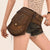 Sac de ceinture ethnique pratique et robuste pour voyage et randonnée - modèle Brown - Banane Avenue ™