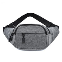 Sac Banane Urbain Denim Bleu Unisexe - modèle Gris - Banane Avenue ™