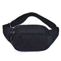 Sac Banane Urbain Denim Bleu Unisexe - modèle Noir - Banane Avenue ™