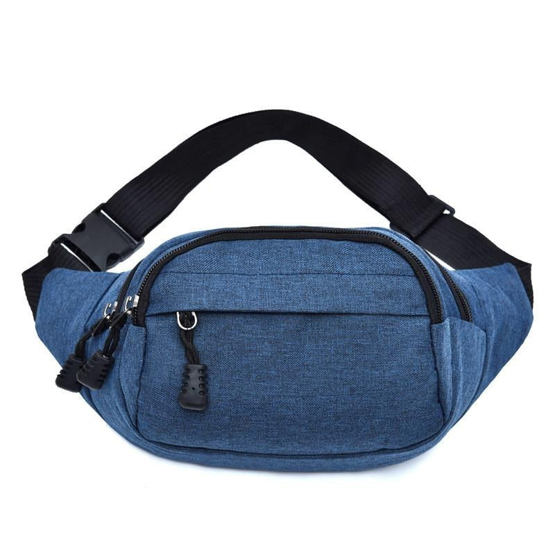 Sac Banane Urbain Denim Bleu Unisexe