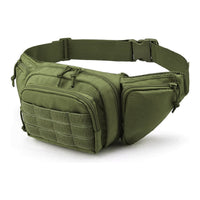 Ceinture Tactique Urbaine Multi-poches Noir - modèle Armée - Banane Avenue ™