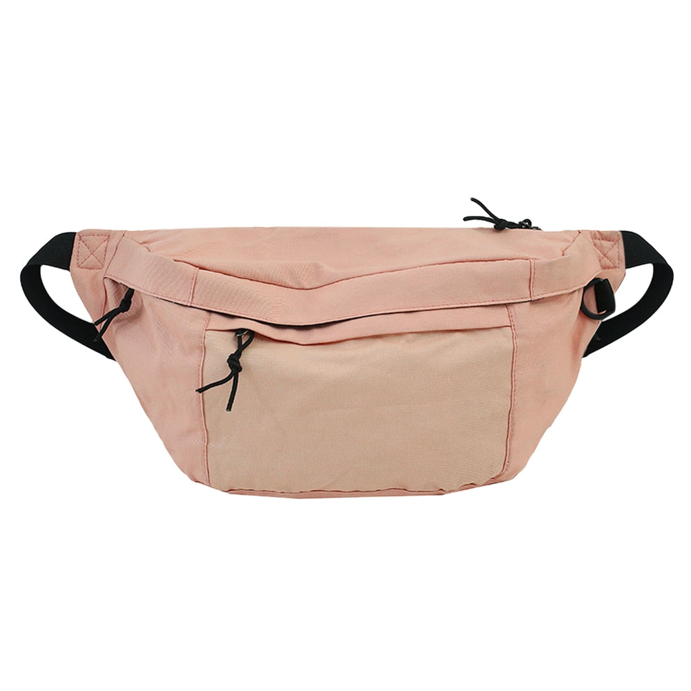 Sac Banane Urbain Gris Tendance Unisexe