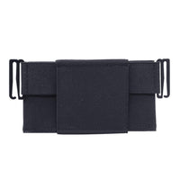Ceinture Sacoche Banane Urbaine Noire Unisexe