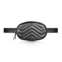 Sacoche Banane Élégance Bordeaux Urbaine - modèle Noir - Banane Avenue ™