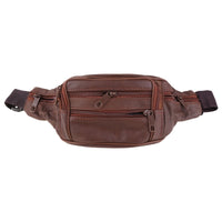 Sac Banane Cuir Marron Unisexe Pratique
