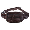 Sac Banane Cuir Marron Unisexe Pratique