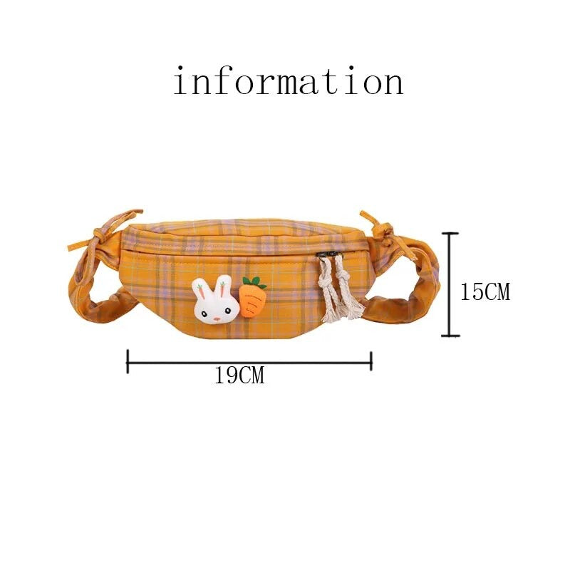 Sac Banane Enfant Motif Lapin Carotte
