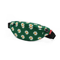 Sacoche Banane Florale Rose Tendance - modèle Vert - Banane Avenue ™