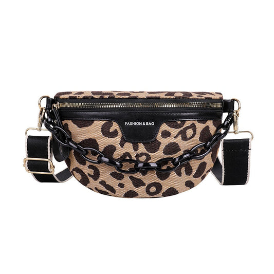 Sac Banane Urbain Imprimé Léopard Tendance