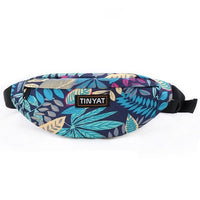 Ceinture Banane Tropicale Légère Unisexe - modèle Bleu - Banane Avenue ™