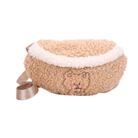 Sac Banane Doux Peluche Ours Tendance - modèle Kaki - Banane Avenue ™