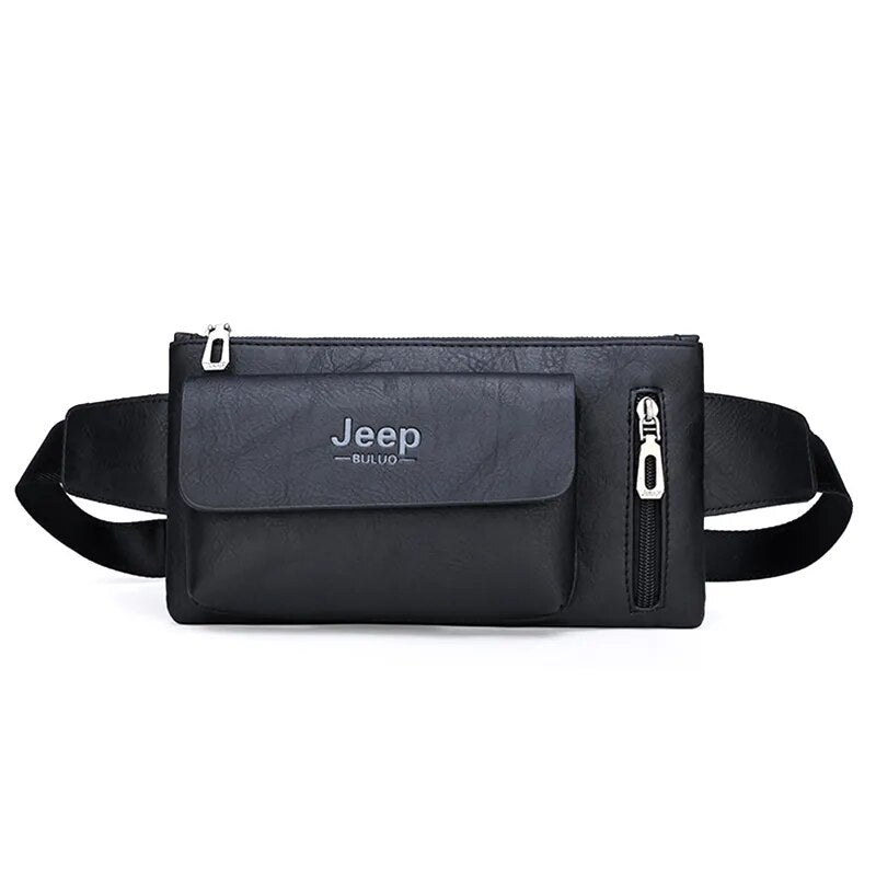 Sac Banane Cuir Marron Tendance Jeep