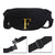 Sac Banane Noir Élégant Lettre M Unisexe - modèle F - Banane Avenue ™