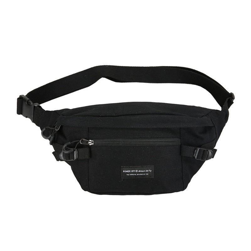 Sac Banane Urbain Blanc Ajustable Tendance