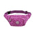 Sac Banane Floral Tendance Violet et Bleu - modèle 1 - Banane Avenue ™