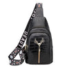 Sacoche Banane Urbaine Croco Vert Mint