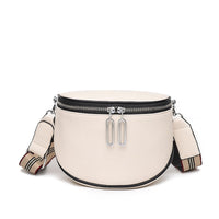 Sac Banane Rouge Élégant Cuir Urbain - modèle Blanc - Banane Avenue ™