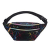 Sac Banane Urbain Géométrique Multicolore Tendance