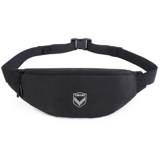 Sacoche Banane Sportive Unisexe Noire Tendance