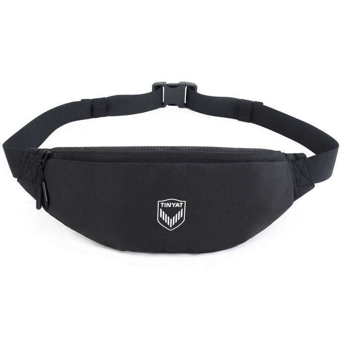 Sacoche Banane Sportive Unisexe Noire Tendance