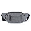 Sacoche Banane Urbaine Gris Tendance Unisexe