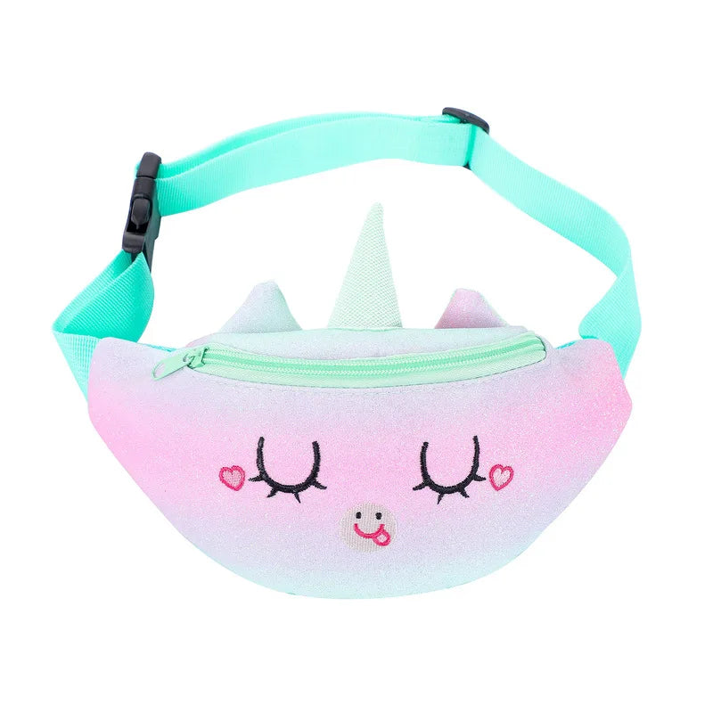 Sac Banane Enfant Licorne Arc-en-Ciel