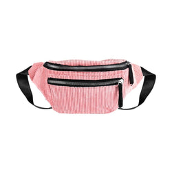 Acheter Sac Banane Urbain Rose Côtelé Tendance - Banane Avenue ™