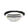 Sac Banane Urbain Géométrique Multicolore Tendance