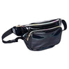 Sac Banane Tendance Noir Brillant Unisexe
