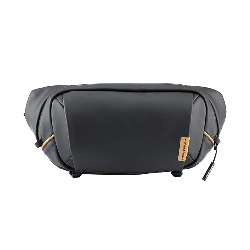 Sac Banane Cuir Noir Urbain Élégant