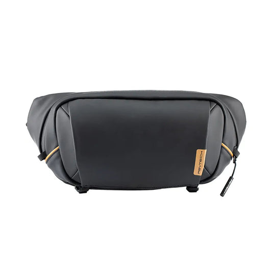 Sac Banane Cuir Noir Urbain Élégant