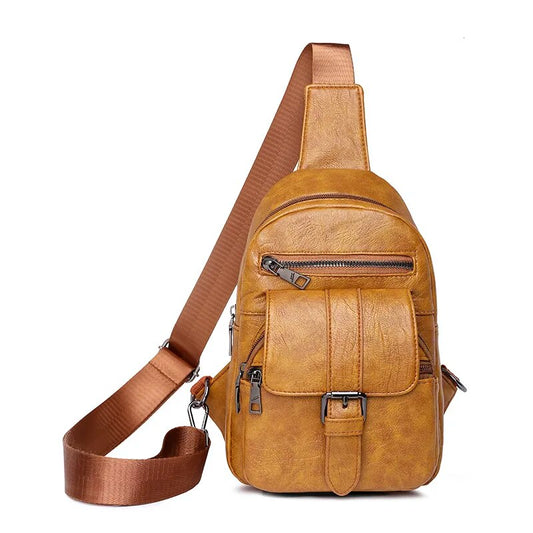 Sac Banane Cuir Urbain Élégant Unisexe