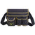 Sac Banane Multifonction Noir Coutures Jaunes - modèle M-5 / 25 x 21 cm - Banane Avenue ™