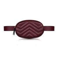 Sacoche Banane Élégance Bordeaux Urbaine - modèle Bordeau - Banane Avenue ™