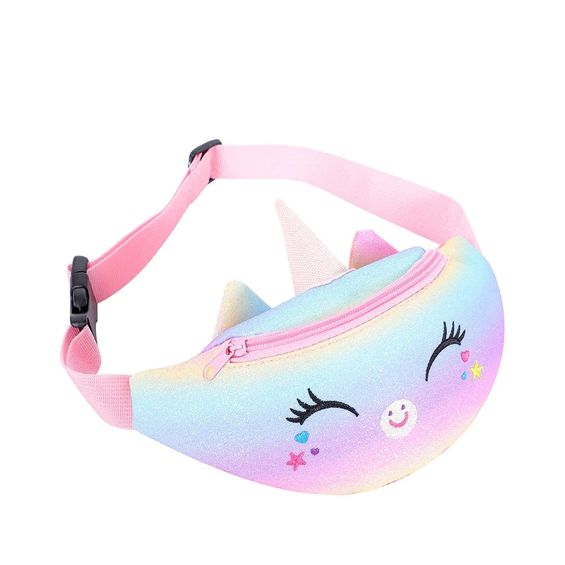 Sac Banane Enfant Licorne Arc-en-Ciel