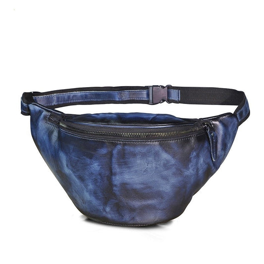 Sac Banane Urbain Bleu Tendance Étanche