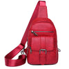 Sacoche Banane Urbaine Rouge Tendance