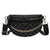 Sac Banane Chic Rose Tendance Urbaine - modèle Noir - Banane Avenue ™