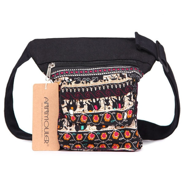 Sacoche Banane Urbaine Motif Paisley