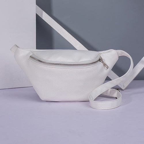 Sac Banane Cuir Urbain Chic Noir