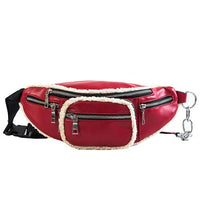 Sacoche Banane Tendance Urbaine Noire - modèle Rouge - Banane Avenue ™