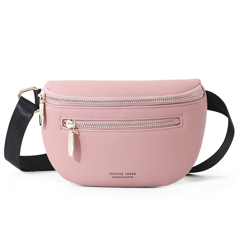 Sac Banane Urbain Élégant Bordeaux Unisexe
