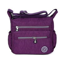 Sac Banane Urbain Noir Multi-Poches Unisexe - modèle Violet - Banane Avenue ™