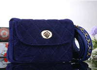 Ceinture Élégante Matelassée Rouge Chic - modèle Bleu foncé - Banane Avenue ™