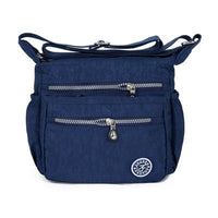 Sac Banane Urbain Noir Multi-Poches Unisexe - modèle Bleu marine - Banane Avenue ™