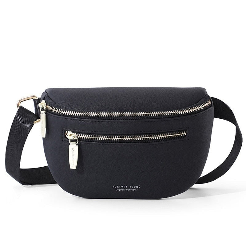 Sac Banane Urbain Élégant Bordeaux Unisexe