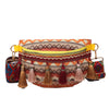 Sac Banane Bohème Chic Pompons Multicolores